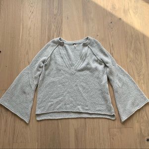 Free People Bell Sleeve Sweater